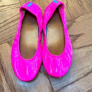 Tieks by Gavrieli Pop Pink Neon Ballet Flats
